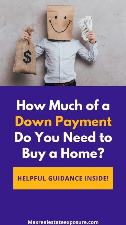 when do i need down payment for house